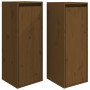 Pensili Miele 2pz 30x30x80 cm in Legno Massello di Pino