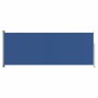 Tenda Laterale Retrattile per Patio 117x300 cm Blu