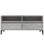 Mobile per TV Grigio Cemento 100x34,5x44,5 cm Legno Multistrato