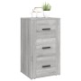 Credenza Grigio Sonoma 40x33x70 cm in Legno Multistrato