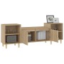 Mobile Porta TV Rovere Sonoma 160x35x55 cm Legno Multistrato