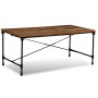 Tavolo da Pranzo in Legno Massello di Recupero 180 cm