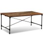 Tavolo da Pranzo in Legno Massello di Recupero 180 cm