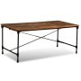 Tavolo da Pranzo in Legno Massello di Recupero 180 cm