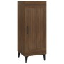 Credenza Rovere Marrone 34,5x34x90 cm in Legno Multistrato