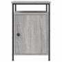 Comodini 2 pz Grigio Sonoma 40x42x60 cm in Legno Multistrato