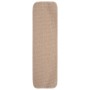Tappetini Scale Antiscivolo 15 pz 75x20 cm Beige Rettangolari