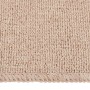Tappetini Scale Antiscivolo 15 pz 75x20 cm Beige Rettangolari
