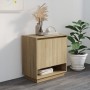 Credenza Rovere Sonoma 70x41x75 cm in Truciolato