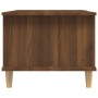 Tavolino da Salotto Rovere Marrone 90x50x40cm Legno Multistrato