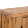 Mobile da Bagno a Parete in Legno Massello di Pino 42x23x70 cm