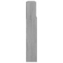 Testiera con Contenitore Grigio Sonoma 220x19x103,5 cm