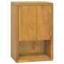 Mobile da Bagno a Parete 45x30x70 cm in Legno Massello di Teak