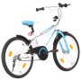 Bici per Bambini 20 Pollici Blu e Bianca