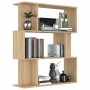 Libreria/Divisorio Rovere Sonoma 80x24x96 cm Legno Multistrato