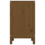 Contenitore per Bucato Miele 44x44x76 cm Legno Massello Pino