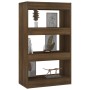 Libreria/Divisorio Rovere Marrone 60x30x103 cm in Truciolato