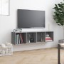 Libreria/Mobile TV Grigio Sonoma 143x30x36 cm Legno Multistrato