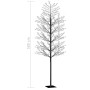 Albero di Natale 2000 LED Bianco Caldo Ciliegio in Fiore 500cm