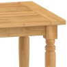 Set Divani da Giardino 4pz Cuscini in Legno Massello di Teak