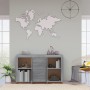 Credenza Grigio Sonoma 120x36x69 cm in Legno Multistrato