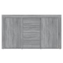 Credenza Grigio Sonoma 120x36x69 cm in Legno Multistrato