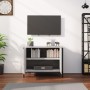 Mobile TV con Ante Grigio Sonoma 60x35x45 cm Legno Multistrato