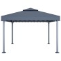 Gazebo 400x300 cm Antracite Alluminio