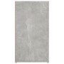 Credenza Grigio Cemento 100x33x59,5 cm in Legno Multistrato