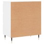 Credenza Bianca 60x35x70 cm in Legno Multistrato