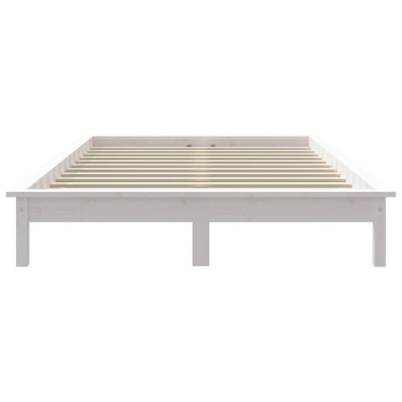 Giroletto Bianco 200x200 cm in Legno Massello di Pino