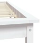 Giroletto Bianco 200x200 cm in Legno Massello di Pino