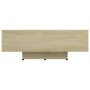 Tavolino da Salotto Rovere Sonoma 85x55x31cm Legno Multistrato