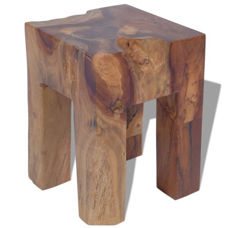 Sgabello in Legno Massello di Teak