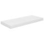 Scaffali a Parete 4 pz Bianco Lucido 60x23,5x3,8 cm in MDF