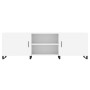 Mobile Porta TV Bianco 150x30x50 cm in Legno Multistrato