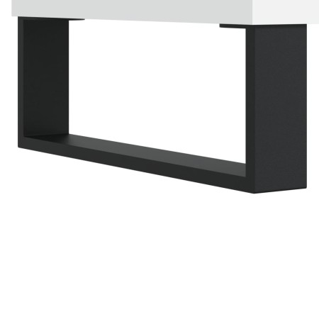 Mobile Porta TV Bianco 150x30x50 cm in Legno Multistrato