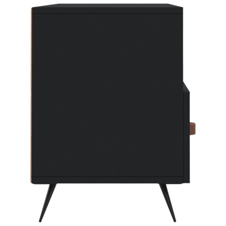 Mobile Porta TV Nero 102x36x50 cm in Legno Multistrato