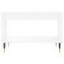 Tavolino da Salotto Bianco 60x50x40 cm in Legno Multistrato