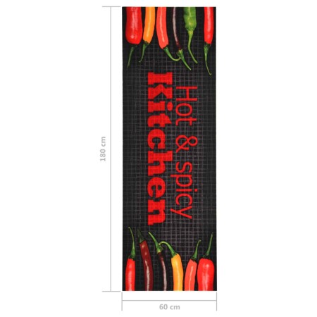 Tappetino da Cucina Lavabile Hot&Spicy 60x180 cm