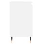 Mobile da Bagno Bianco 58x33x60 cm in Legno Multistrato