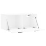 Mobile a Parete Bianco 80x36,5x35 cm in Legno Multistrato