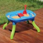 Tavolo Sabbia e Acqua Bambini 3 in 1 67,5x52x38cm Polipropilene