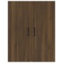 Mobile Pensile Rovere Marrone 69,5x34x90cm in Legno Multistrato