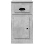 Mobiletto Cassetto Grigio Sonoma 40x50x75 cm Legno Multistrato