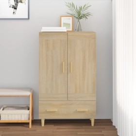 Credenza Rovere Sonoma 70x31x115 cm in Legno Multistrato