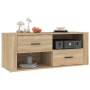 Mobile per TV Rovere Sonoma 100x35x40 cm Legno Multistrato