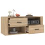 Mobile per TV Rovere Sonoma 100x35x40 cm Legno Multistrato