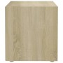 Mobili Porta TV 4pz Rovere Sonoma 37x35x37 cm Legno Multistrato