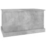 Contenitore Grigio Cemento 70x40x38 cm in Legno Multistrato